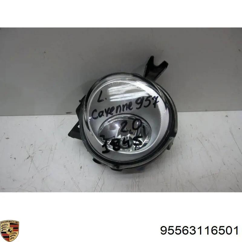 Туманка ліва Porsche 95563116501 ціна, від 63.35 USD