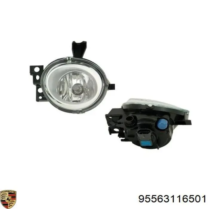 Купити 95563116501 Porsche Фара протитуманна, ліва