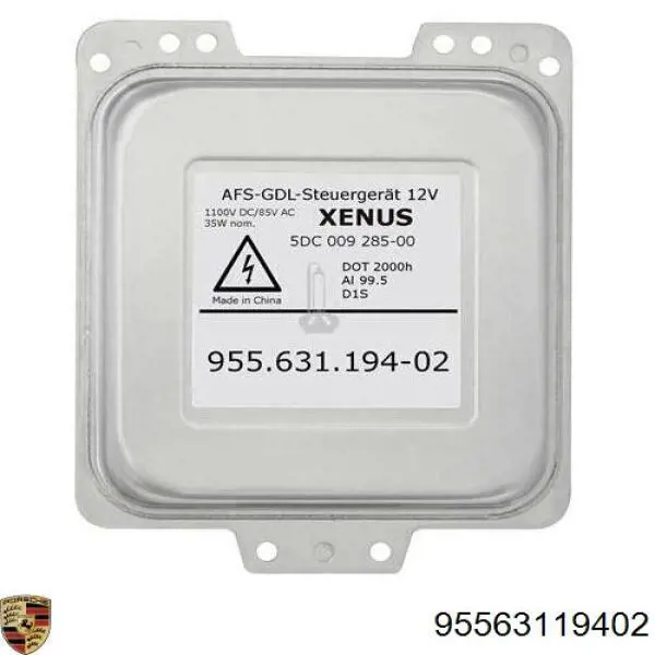 Купити 95563119402 Porsche Блок розпалювання, ксенон
