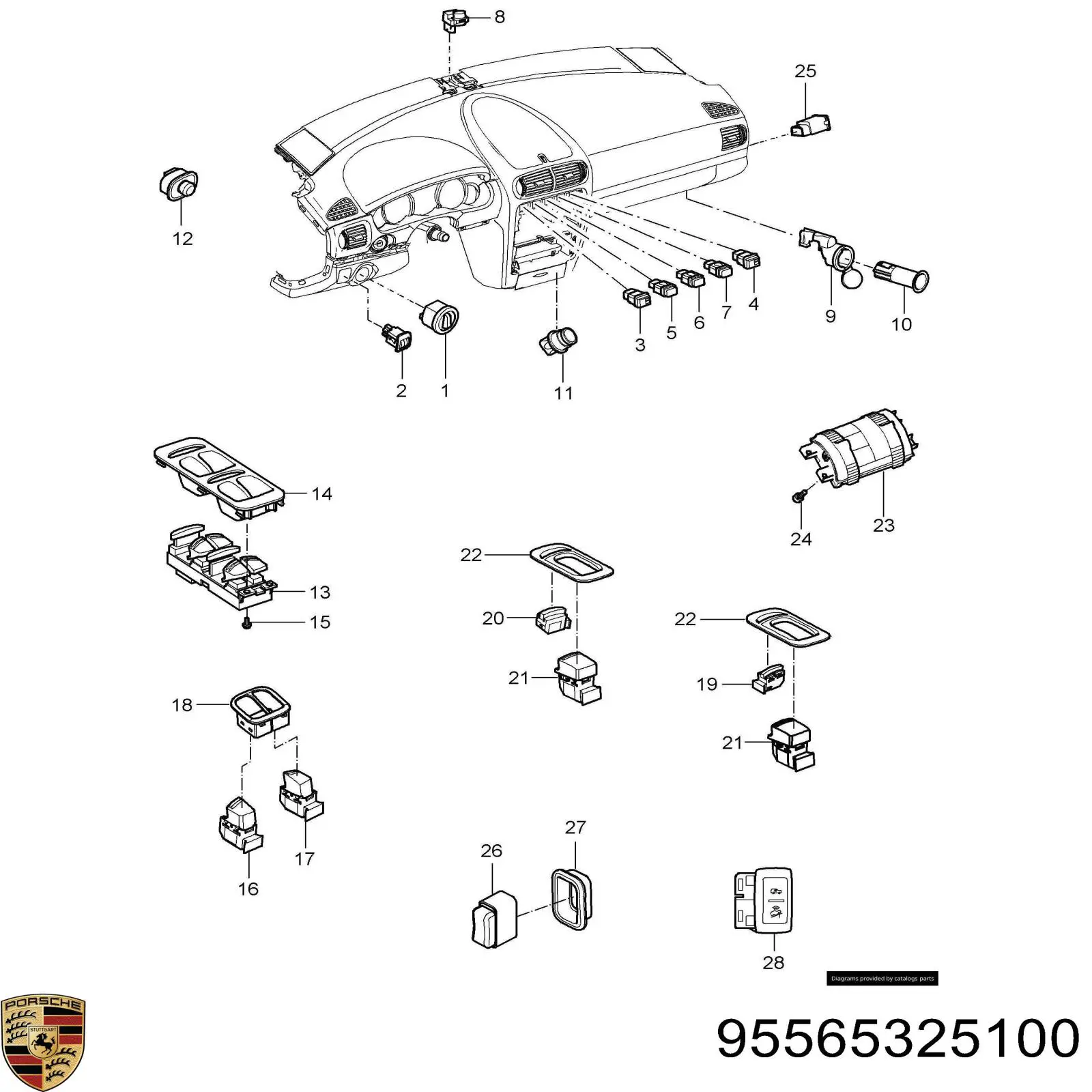 95565325100 Porsche 