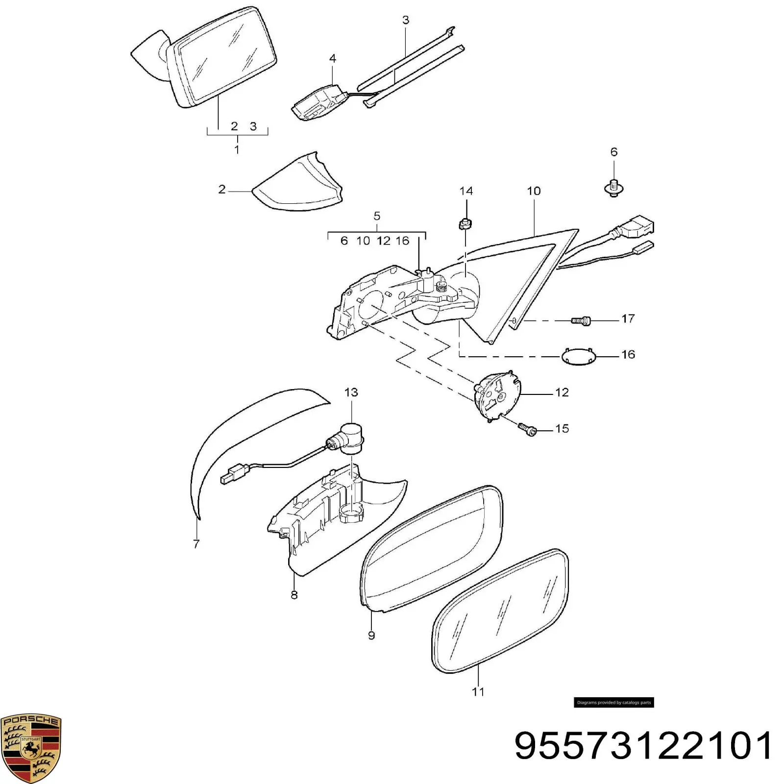 95573122101 Porsche 