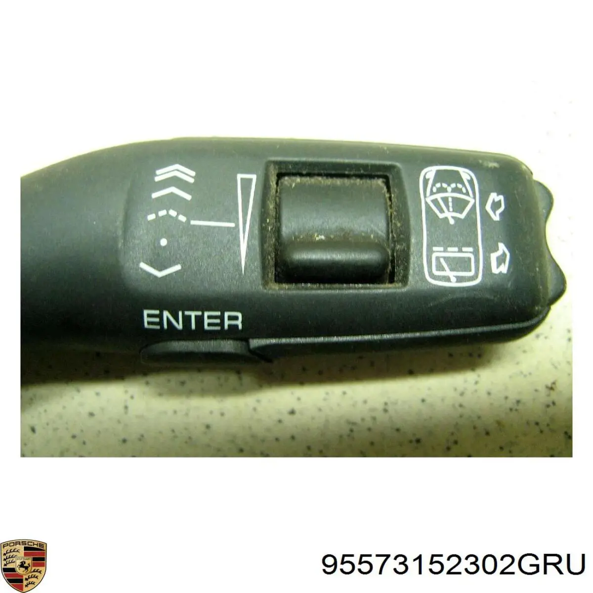 Накладка дзеркала заднього виду, ліва 95573152302GRU Porsche