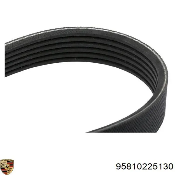 Клиновий ремінь Porsche 95810225130 ціна, від 13.96 USD