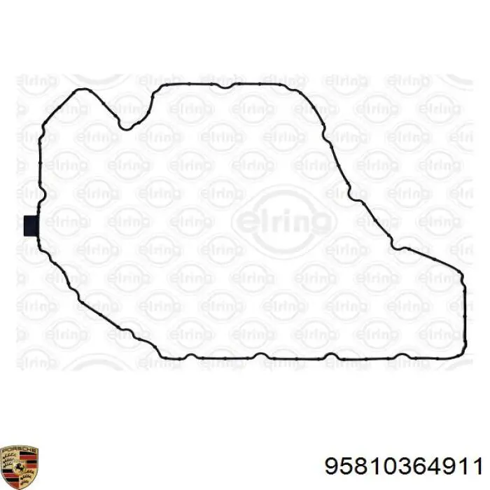 Прокладка піддону картера двигуна 427230 Elring