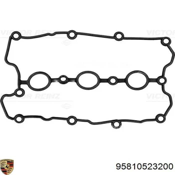 95810523200 Porsche прокладка клапанної кришки, права
