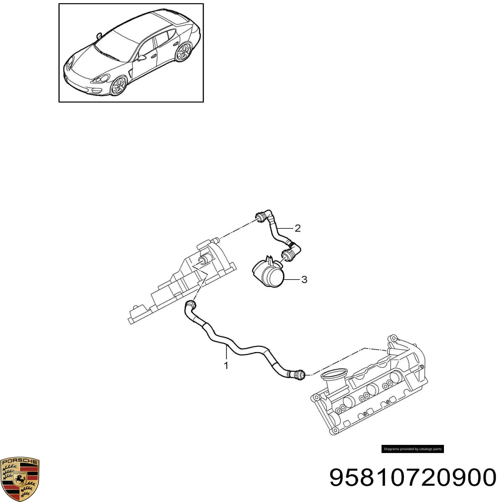 95810720900 Porsche 