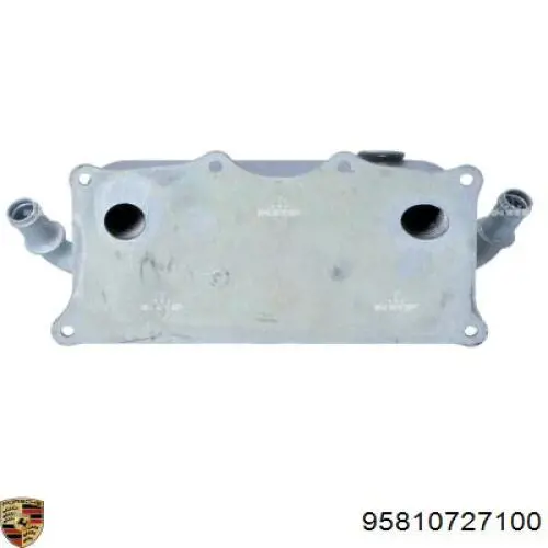 95810727100 Porsche Радіатор масляний (холодильник), під фільтром