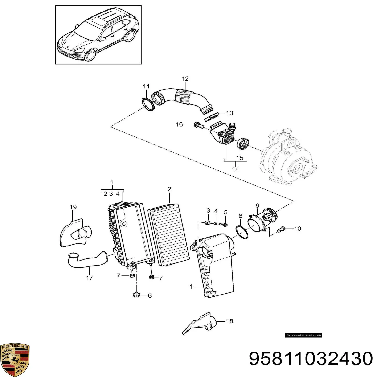 95811032430 Porsche 