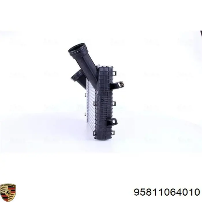 Купити 95811064010 Porsche Радіатор интеркуллера