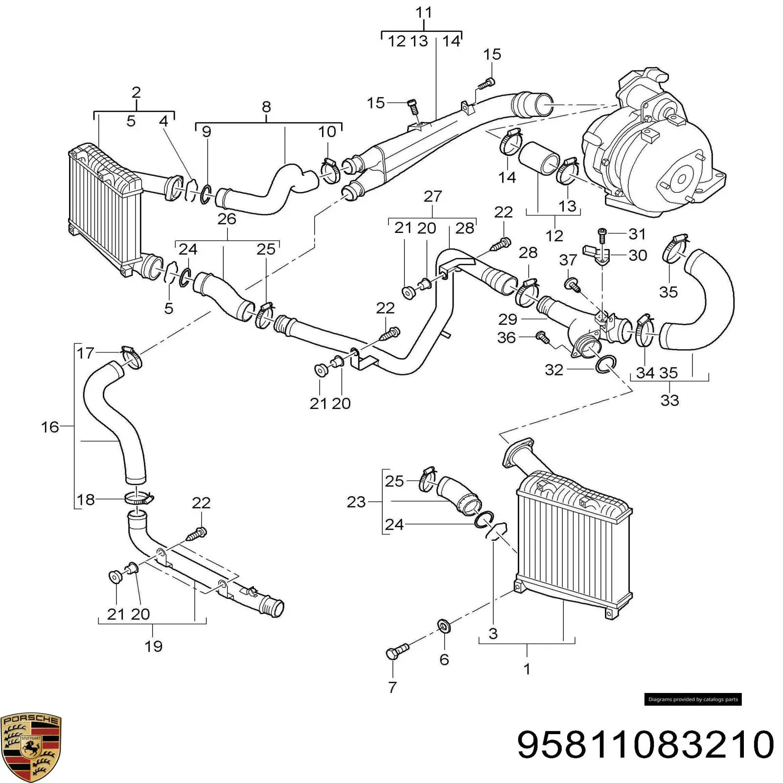  95811083210 Porsche