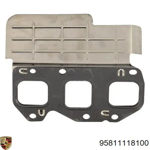 Прокладка випускного колектора, права Porsche 95811118100 ціна, від 15.20 USD
