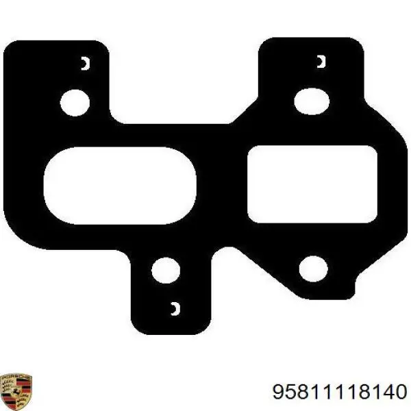Купити 95811118140 Porsche Прокладка колектора