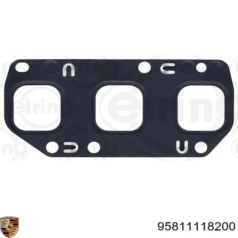 95811118200 Porsche Прокладка випускного колектора, ліва