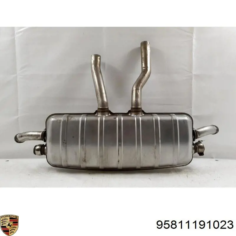 95811191023 Porsche Глушник, задня частина