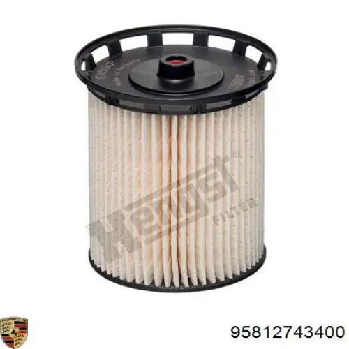 Купити 95812743400 Porsche Фільтр-відстійник палива грубої очистки