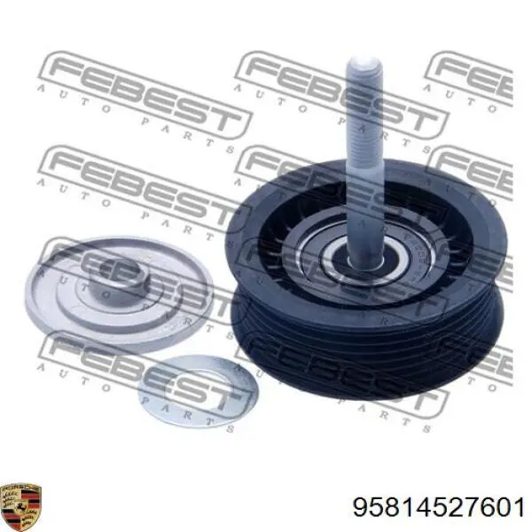 Ролик приводного ременя, паразитний Porsche 95814527601 ціна, від 18.13 USD