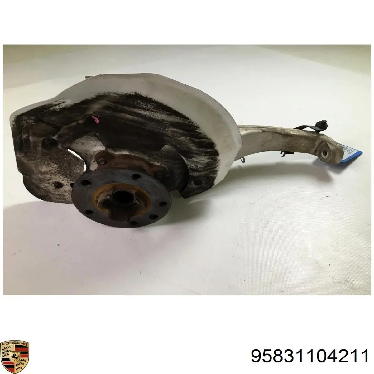 Балансир задній нижній, правий Porsche 95831104211