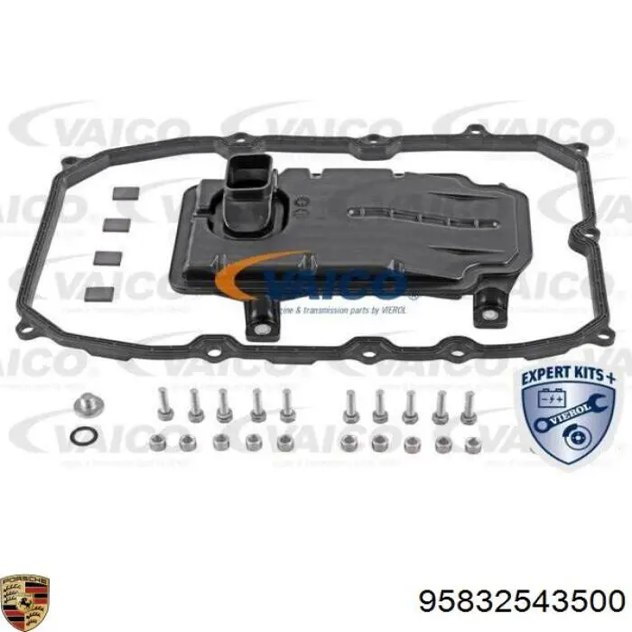 Фільтр коробки автомат Porsche 95832543500 ціна, від 128.10 USD