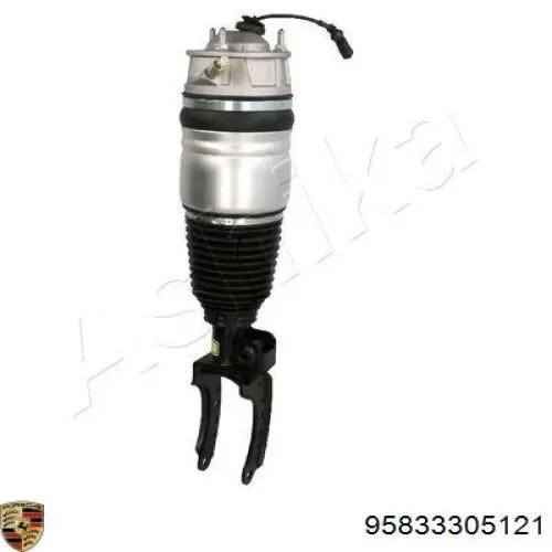 Купити 95833305121 Porsche Стійка амортизатора задня