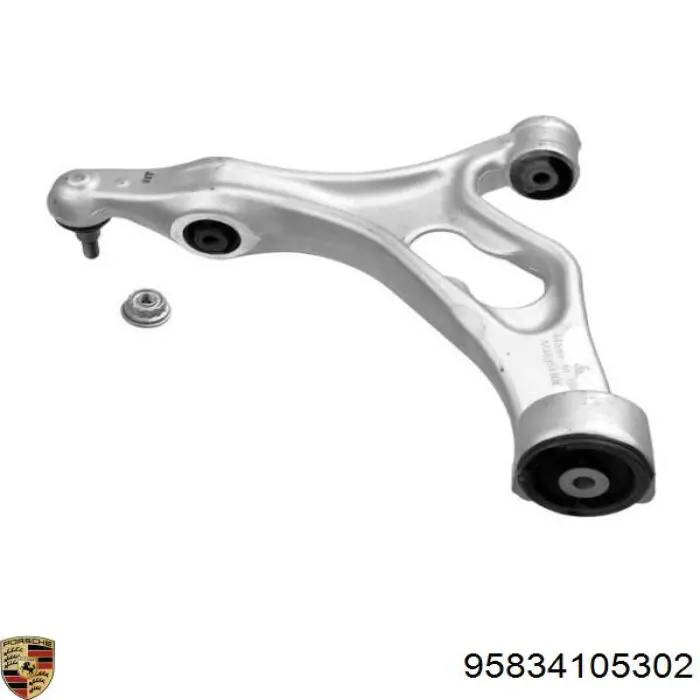Купити 95834105302 Porsche Лівий важіль передній нижній підвіски