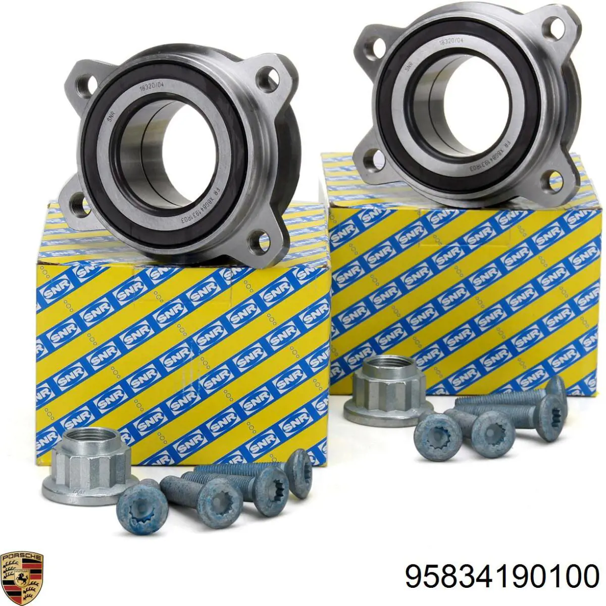 Підшипник маточини передньої/задньої Porsche 95834190100 ціна, від 43.31 USD