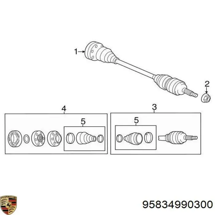 Купити 36794 GKN-Spidan Пильник ШРКШ внутрішній, лівий