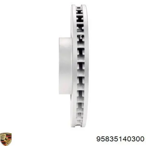 Купити 95835140300 Porsche Ротор гальмівний