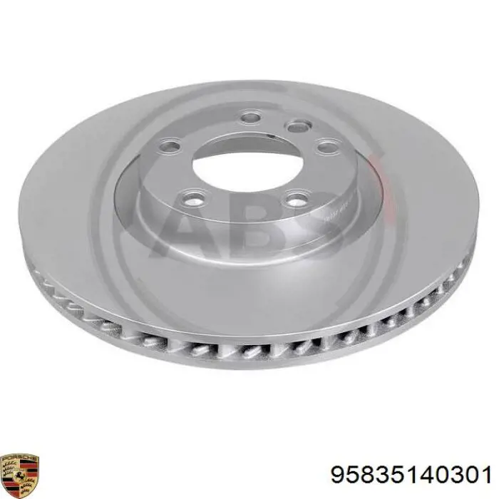 95835140301 Porsche Гальмо дискове переднє