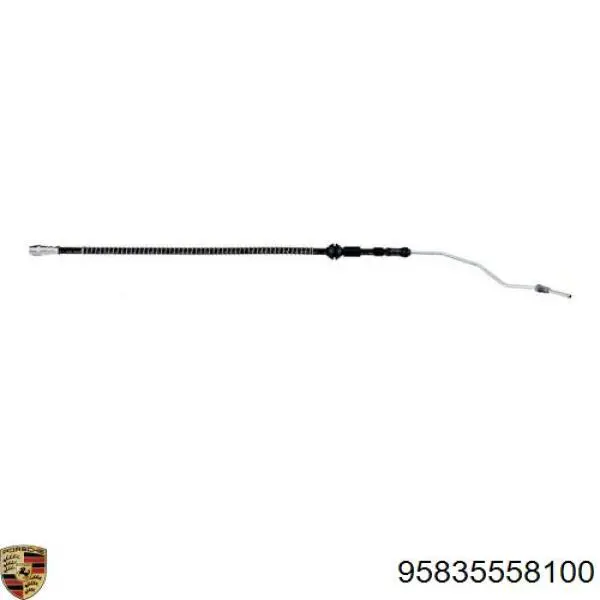 Шланг гальмівний передній, лівий Vika 66111607801 ціна, від 8.17 USD