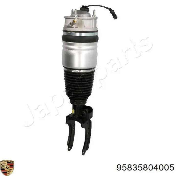 Пневмоподушка/Пневморессора моста переднього Porsche 95835804005 ціна, від 262.79 USD