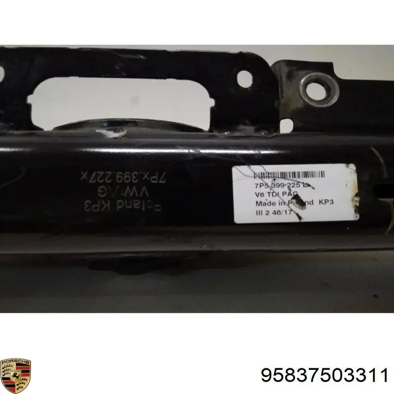 Кронштейн КПП Porsche 95837503311 ціна, від 785.25 USD