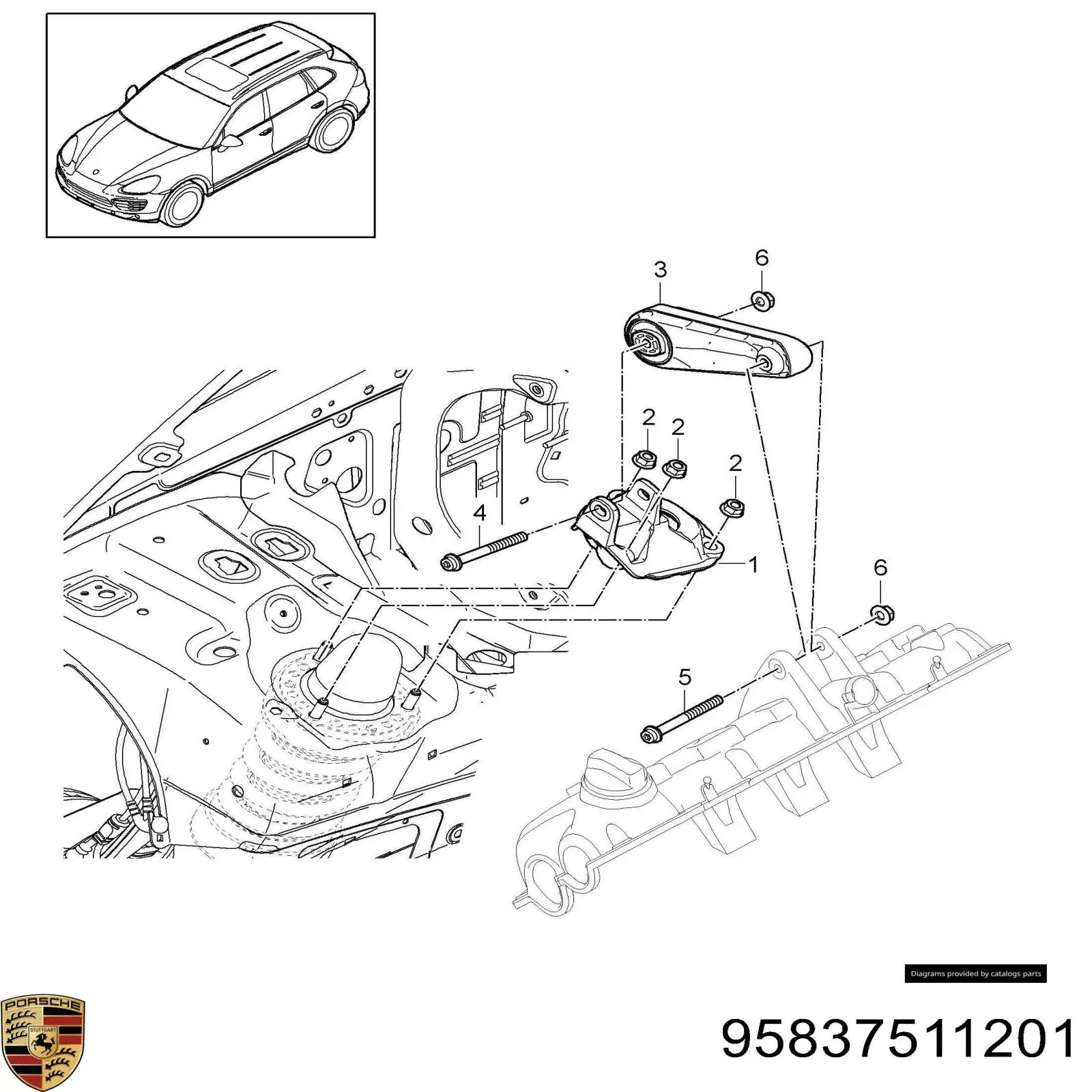 95837511201 Porsche 