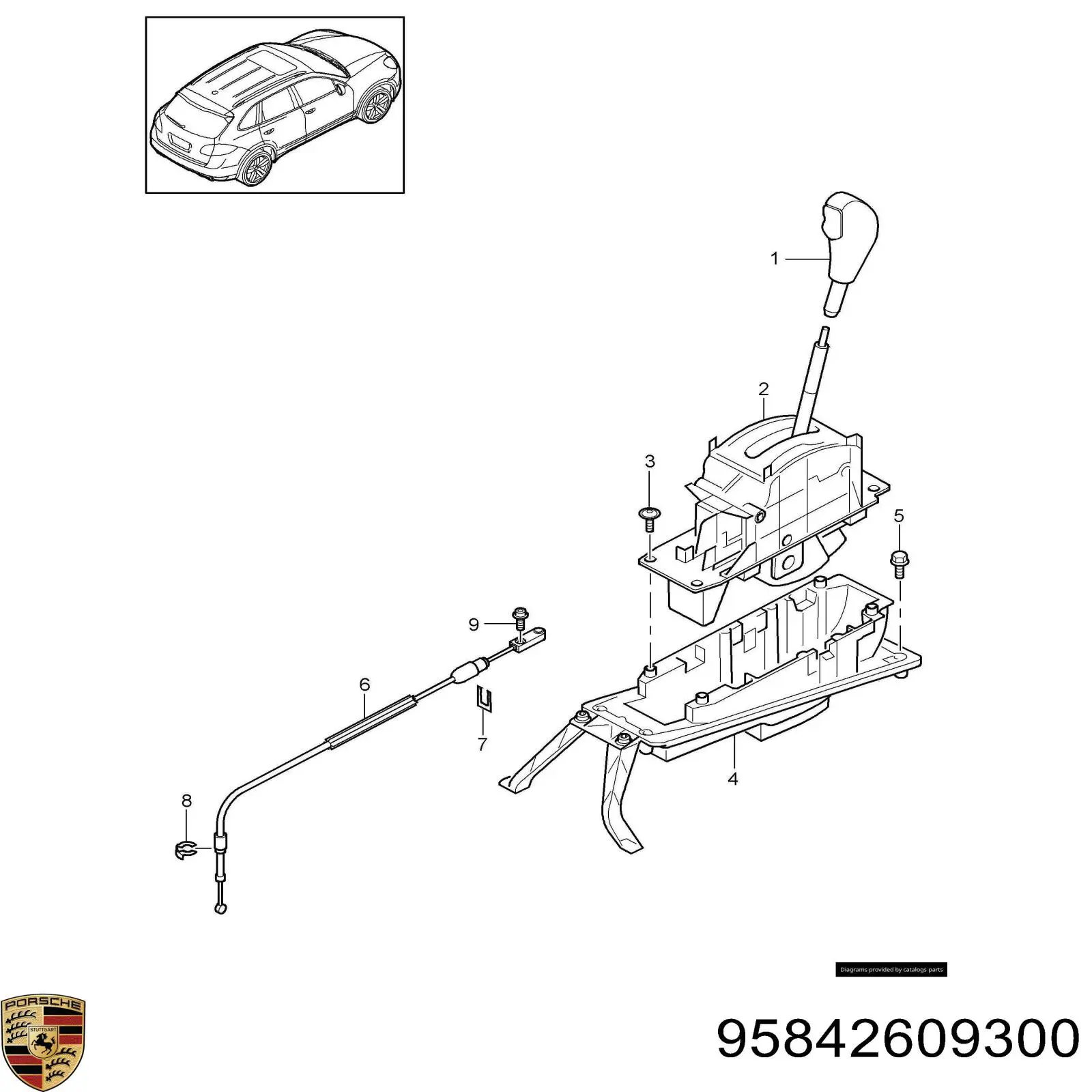  VAG 95842609300 ціна, від 38.09 USD