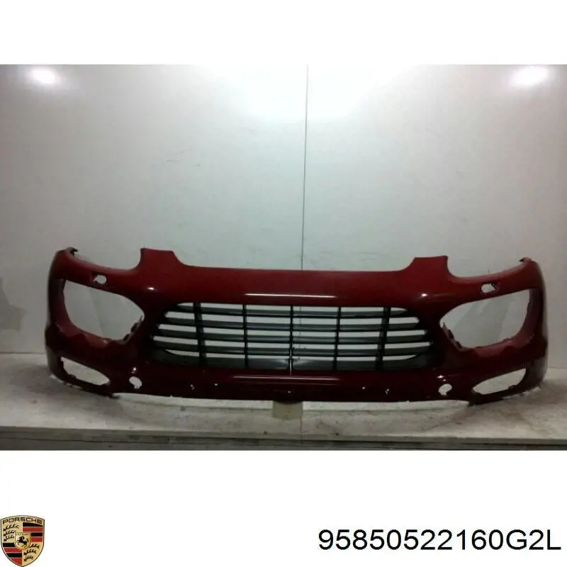 95850522160G2L Porsche Бампер передній в зборі
