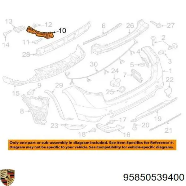 95850539400 Porsche 