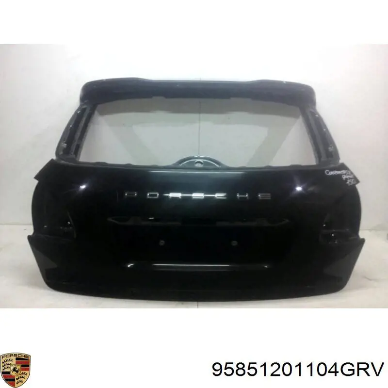  Кришка багажника Porsche Cayenne 2