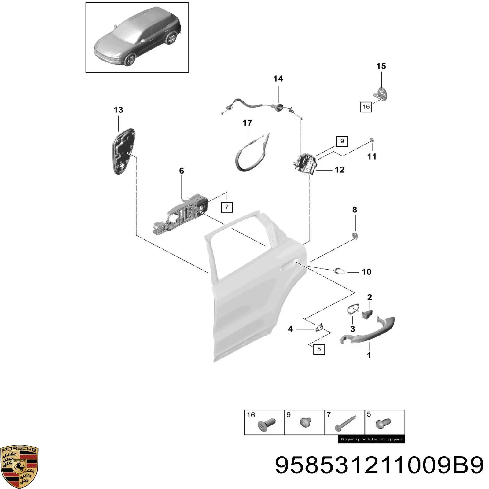 958531211009B9 Porsche 