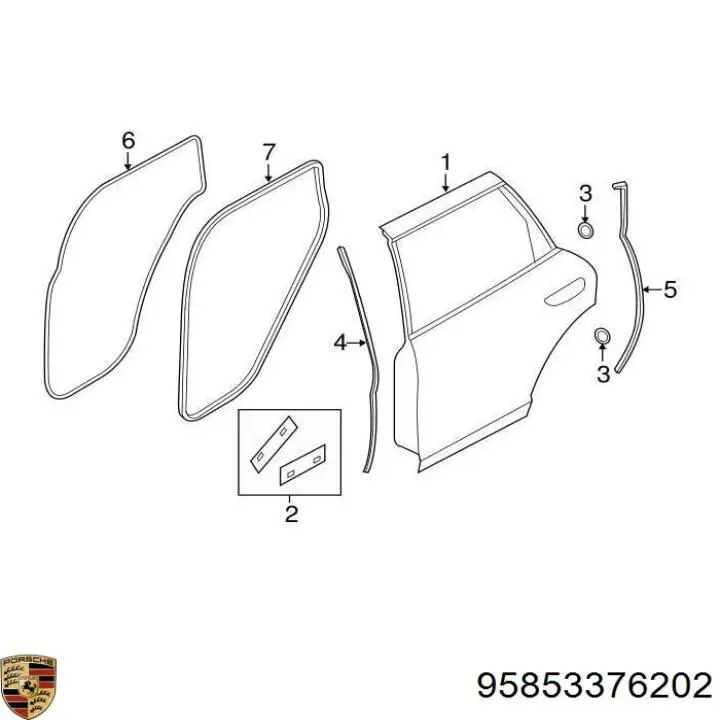 95853376202 Porsche 