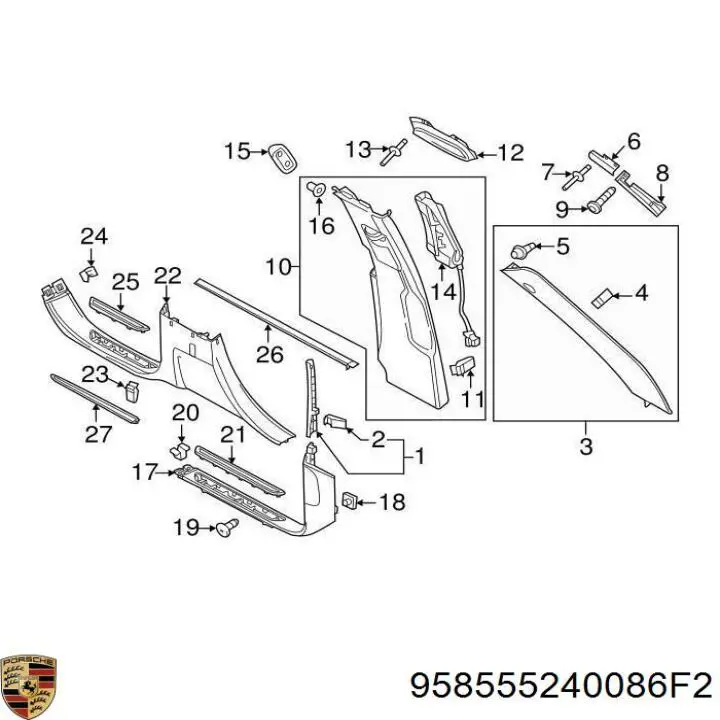 958555240086F2 Porsche 