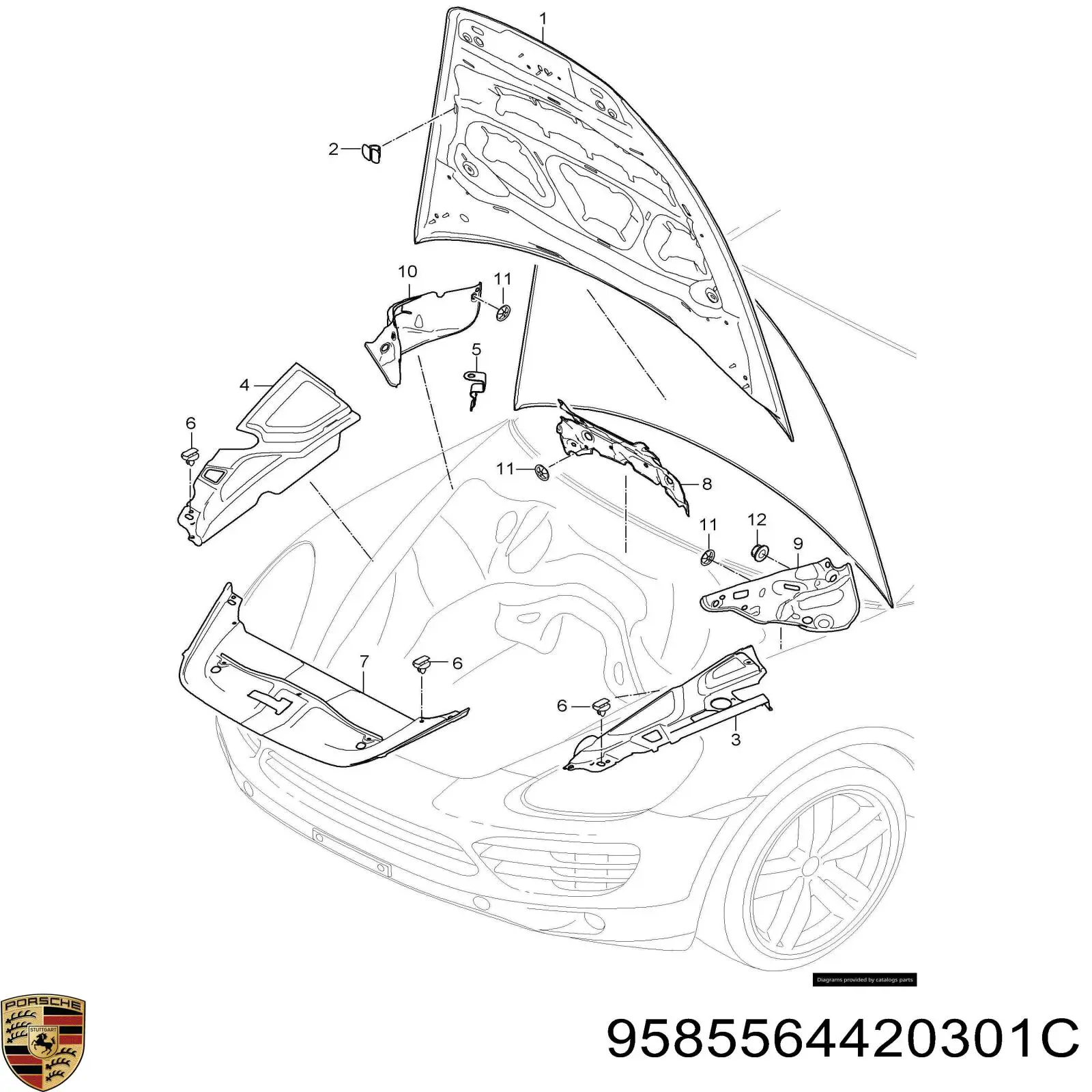  9585564420301C Porsche