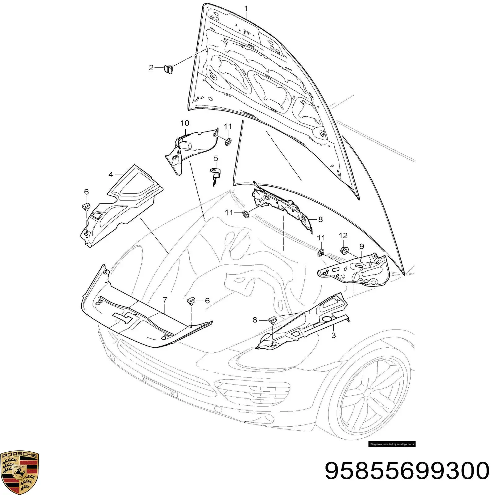 95855699300 Porsche 