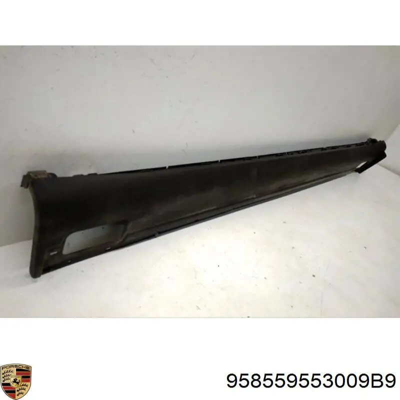 958559553009B9 Porsche Накладка зовнішня (молдинг) порога, лівий