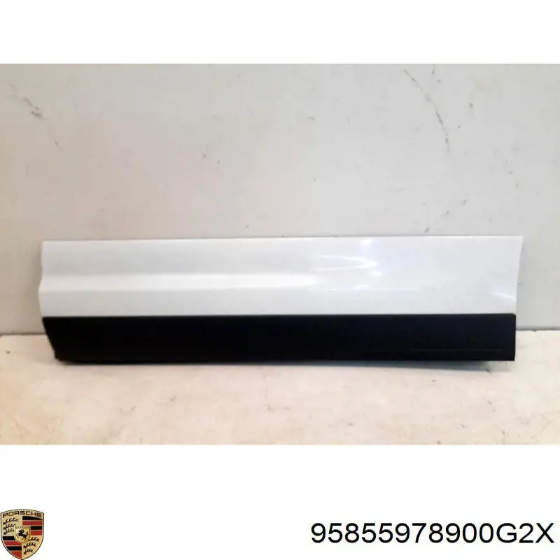 Молдинг задніх лівих дверей, нижній Porsche 7P5837787G ціна, від 50.37 USD