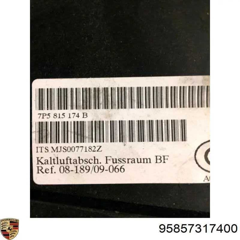 95857317400 Porsche 