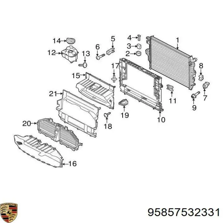  95850529300 Porsche