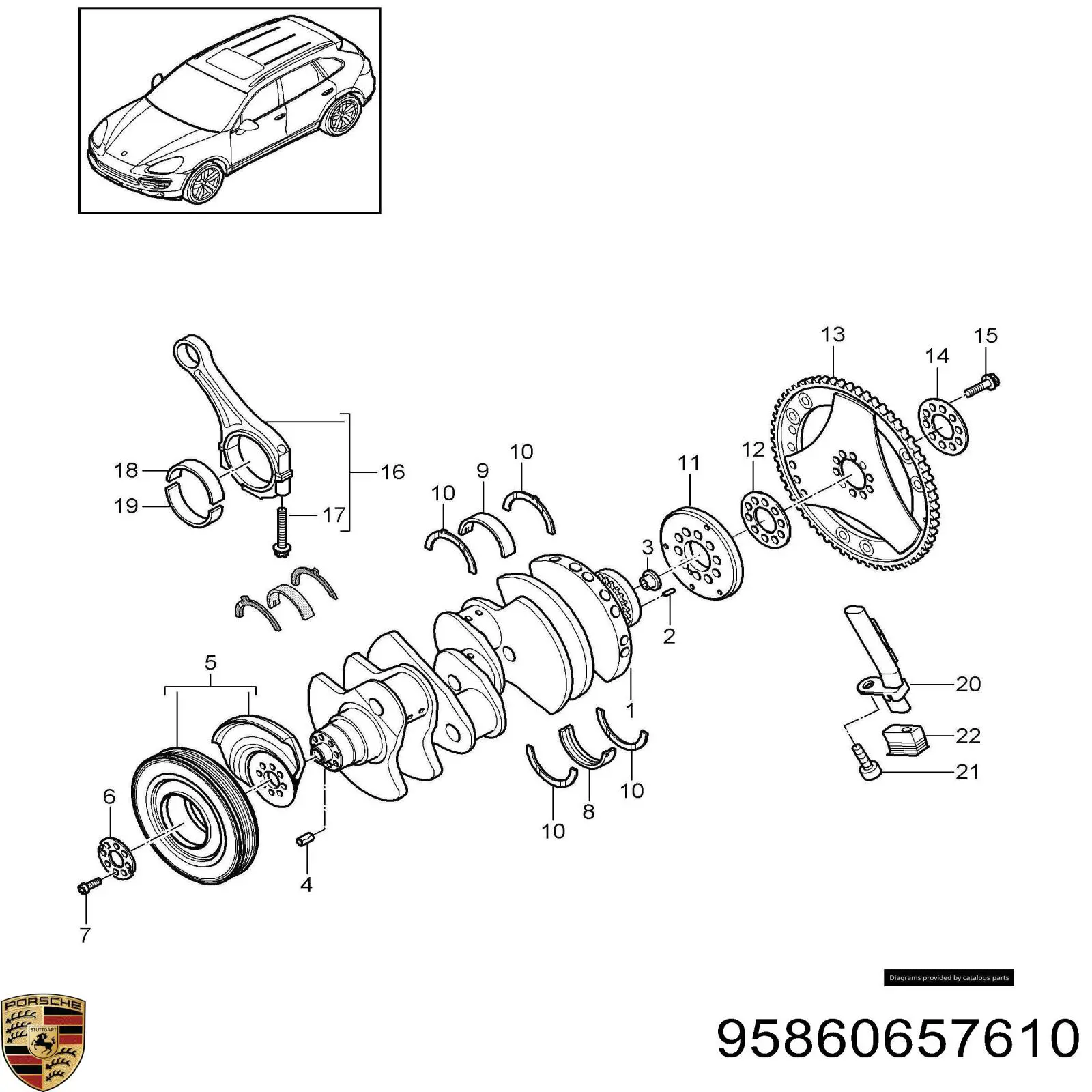 95860657610 Porsche 