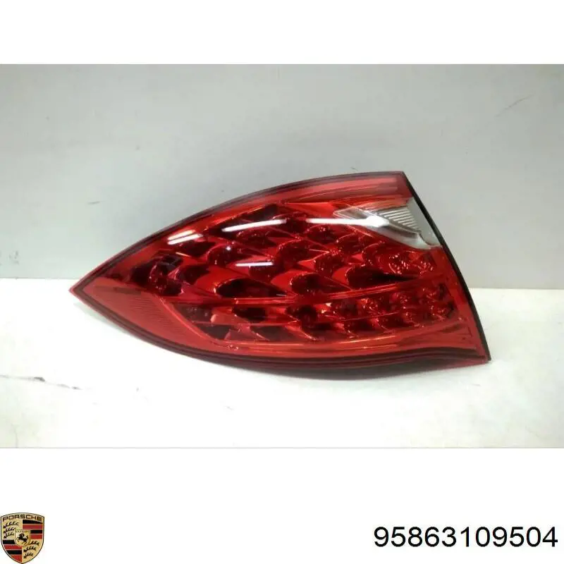 Задній лівий зовнішній ліхтар Porsche 95863109501 ціна, від 259.72 USD