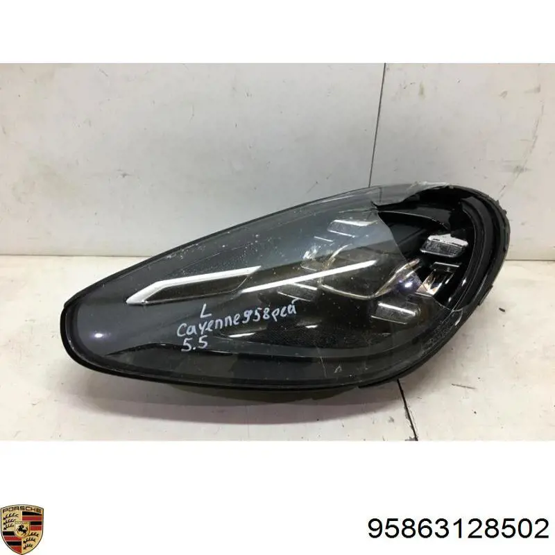 95863128502 Porsche Фара ліва передня