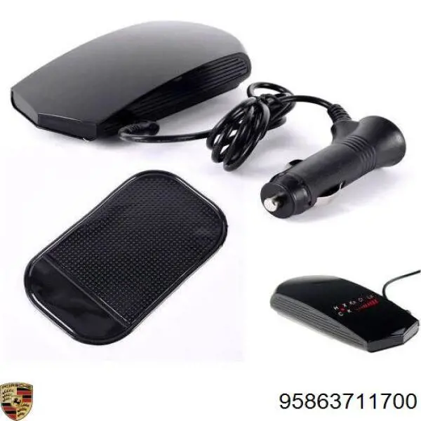 Сигнал звукової, клаксон Porsche 95863711700 ціна, від 13.03 USD