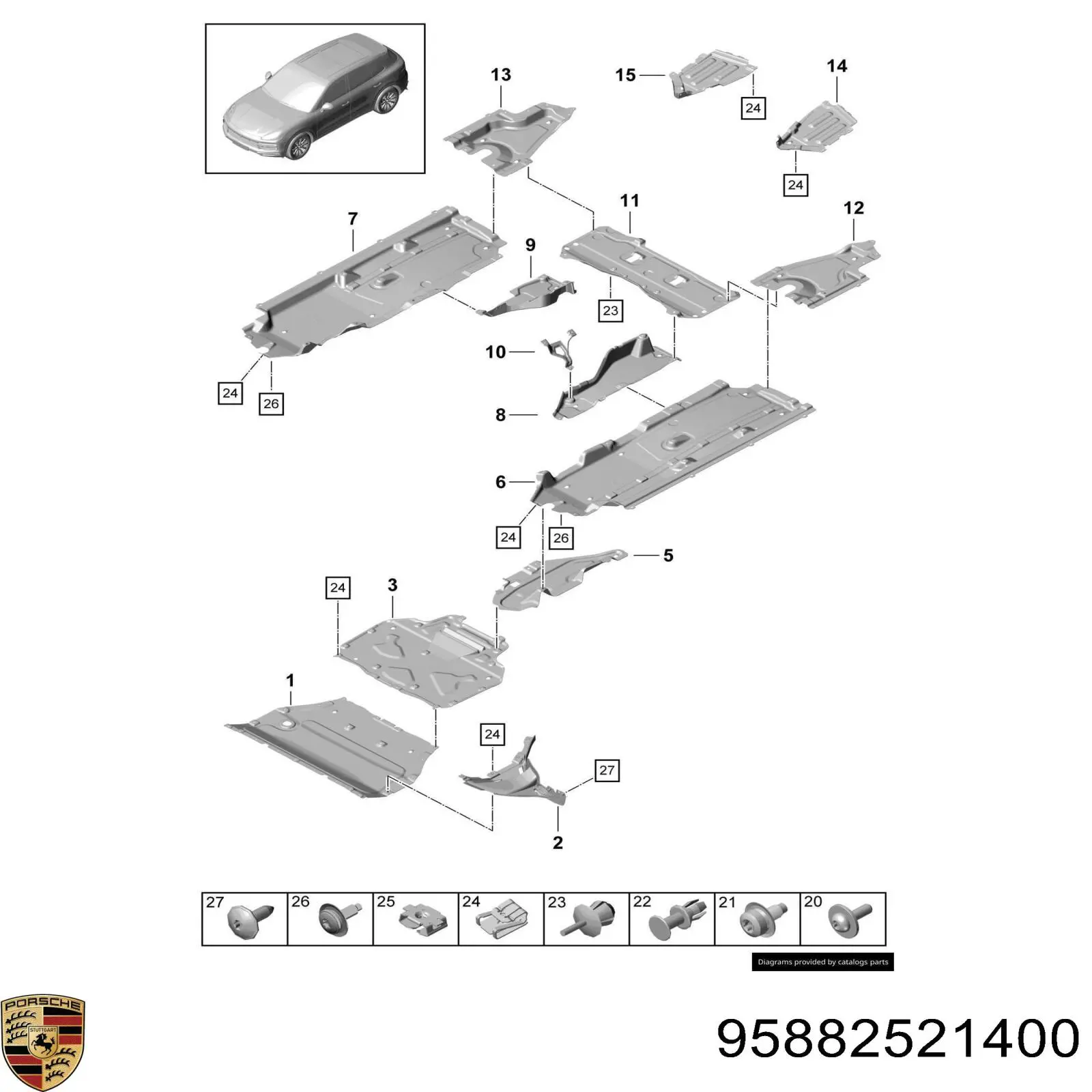 95882521400 Porsche 